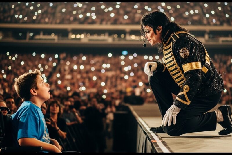 Michael Jackson STOPPED Concert For Boy In Wheelchair — What He Did Next Left 52,000 SILENT