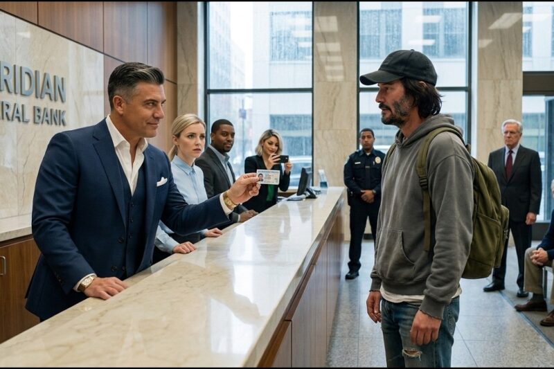 Bank Staff Called Keanu Reeves a Beggar — Minutes Later, Everything Changed