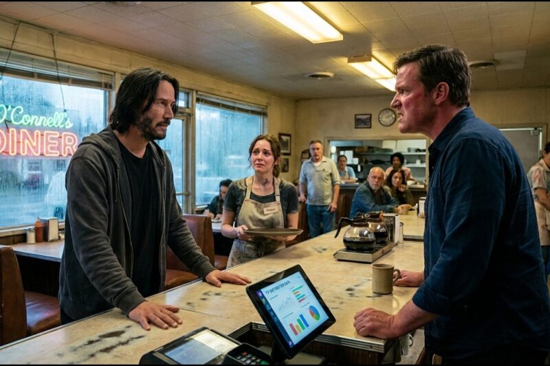 Keanu Reeves Ordered Coffee at a Diner — Then He Discovered Where the Tips Were Really Going