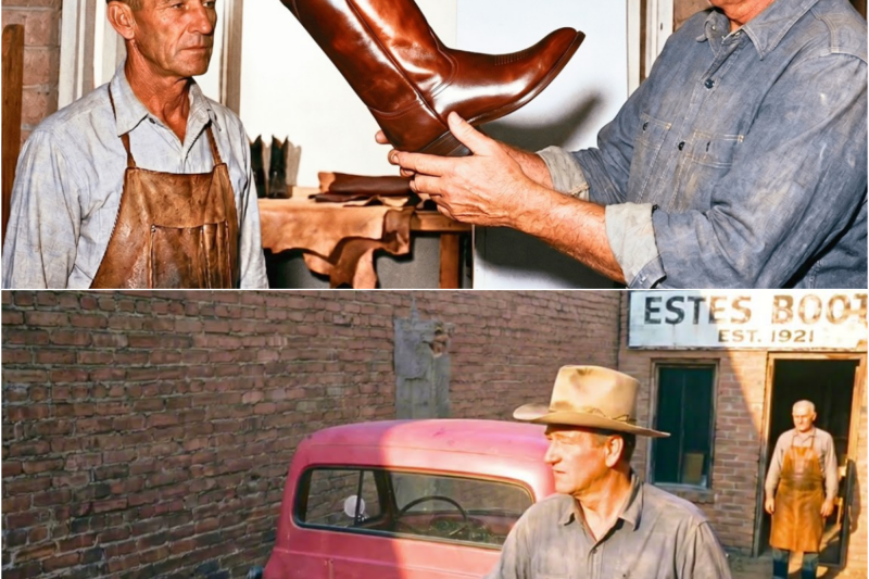 John Wayne Walked Into A Boot Maker’s Shop In Arizona 1961 — What Was On That Shelf Stopped Him Cold