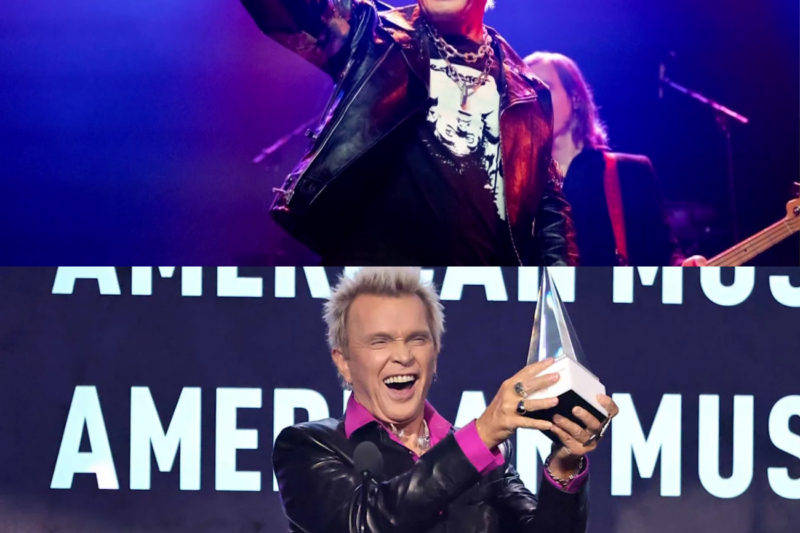 Billy Idol Encourages Kids to ‘Find Out Who You Are and Be It’ as He Receives Lifetime Achievement Award at 2026 AMAs