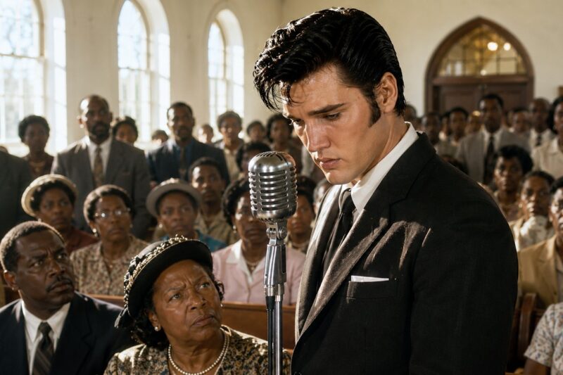 Elvis Presley Walked Into a Black Church… What Happened Next Changed Him Forever
