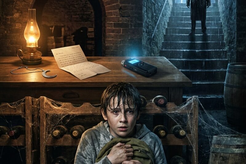 Thrown Out, the Boy Hid in the Wine Cellar and Discovered the Cruel Truth About His Stepmother