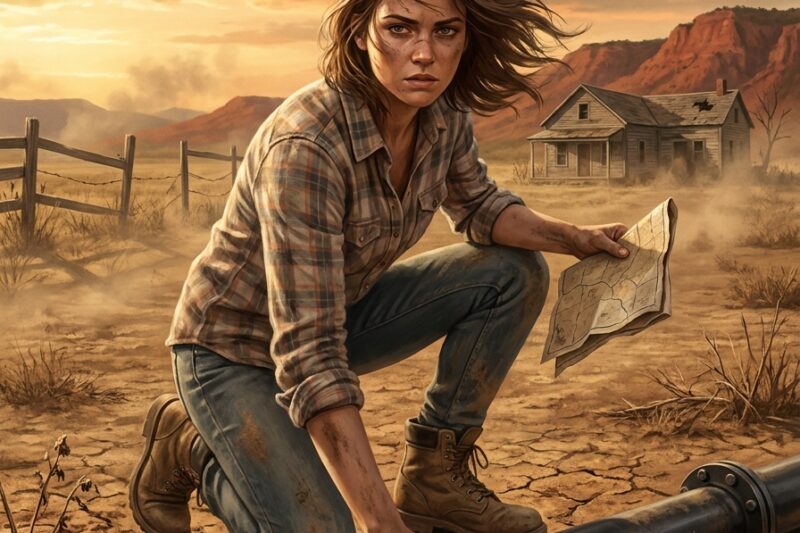 Forced to accept barren land, she unearthed an oil pipeline that changed the fate of her entire family.