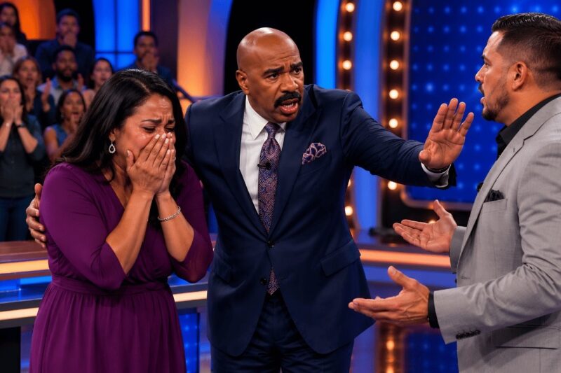 Wife Started Crying After One Answer — Steve Harvey Stepped In FAST
