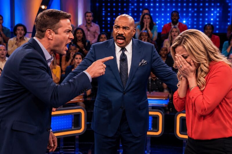 Husband HUMILIATES Wife on Live TV — Steve Harvey Instantly Fires Back