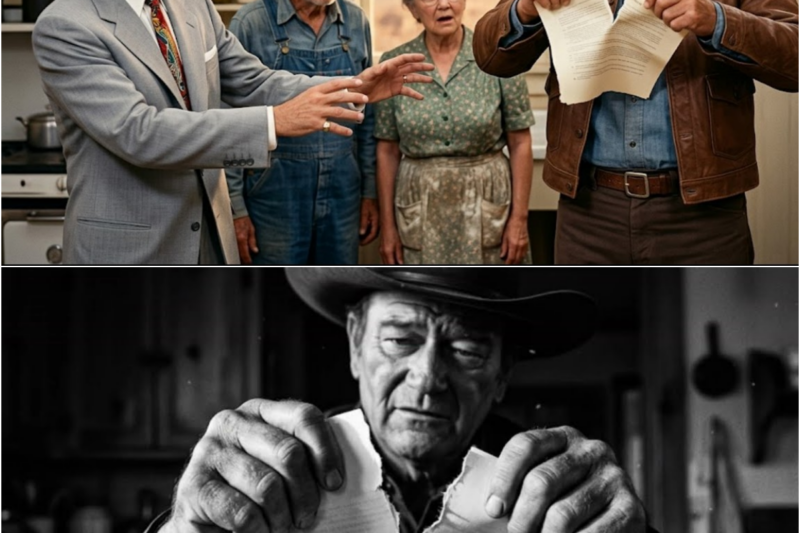 John Wayne Caught An Oil Man Cheating An Old Rancher In Texas 1959 — Then He Tore Up The Contract