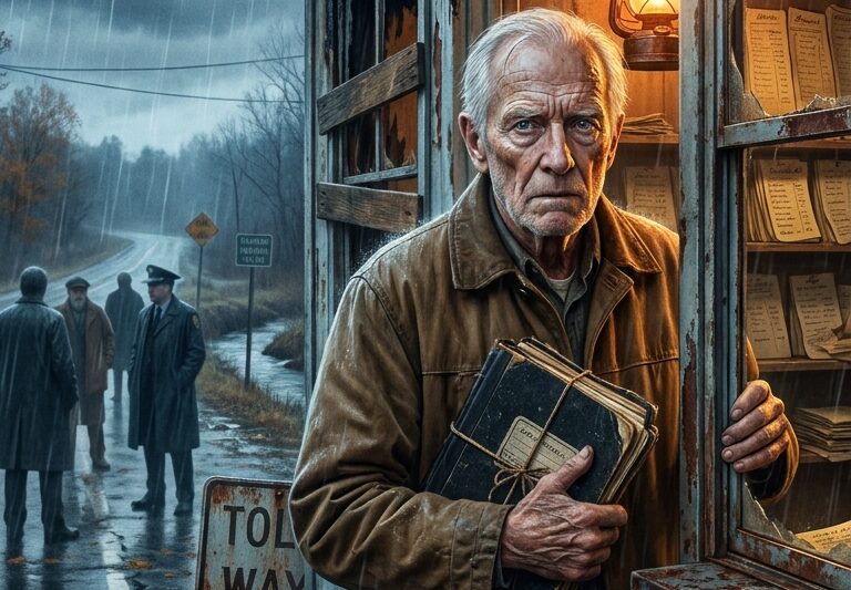 Rejected by the entire village for being labeled “the madman,” the old man locked himself in the old toll booth — before his notebook turned the rulers into criminals.