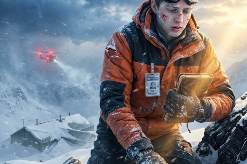 The apprentice froze to death in the Alps, and the notebook buried an entire criminal empire.