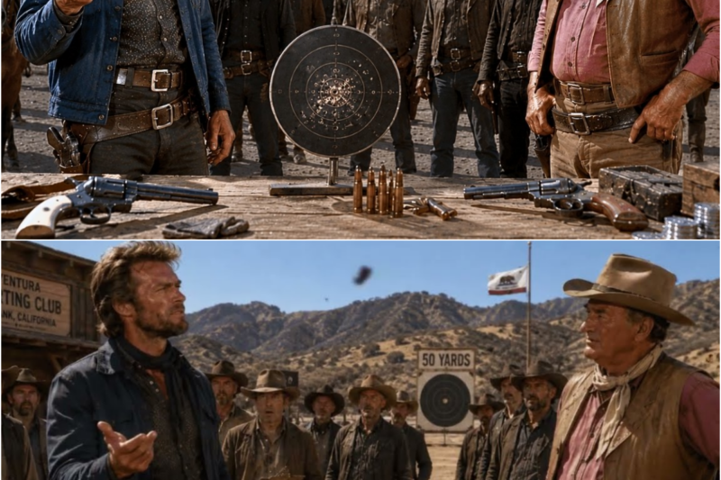 Clint Eastwood Mocked John Wayne’s Shooting Skills — Then ‘The Duke’ Did THIS