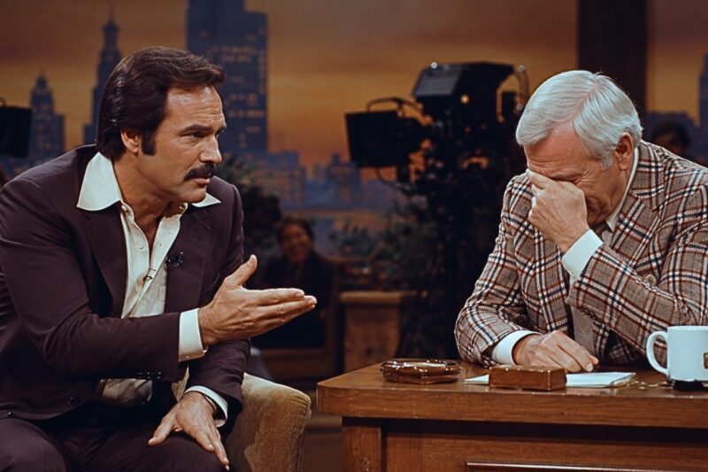Burt Reynolds Said 6 WORDS To Johnny Carson On TV — Johnny Forgot He Was On Camera