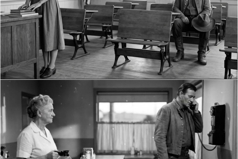 John Wayne Saw A Schoolteacher Dismissed In Arizona 1956 — Then He Cried