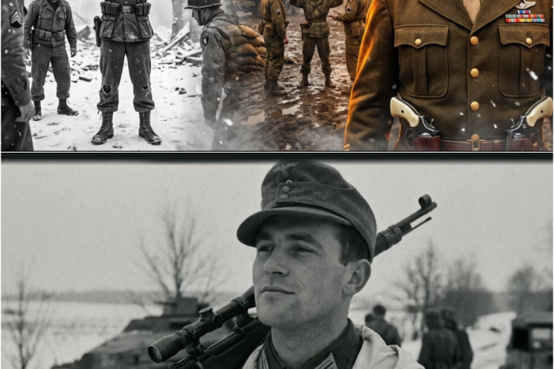 The Sniper Surrendered Wearing U.S. Boots — Patton Saw the Problem Instantly