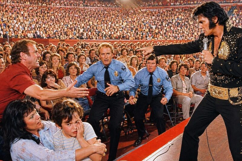 Elvis STOPPED The Show After A Father Slapped His Son