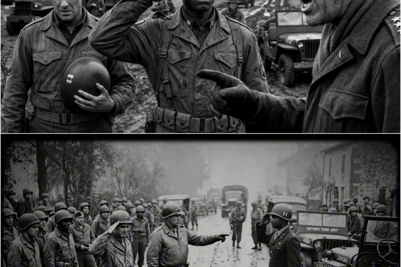 How Patton Reacted When a White Officer Refused to Salute a Black Lieutenant — Brutal Order!
