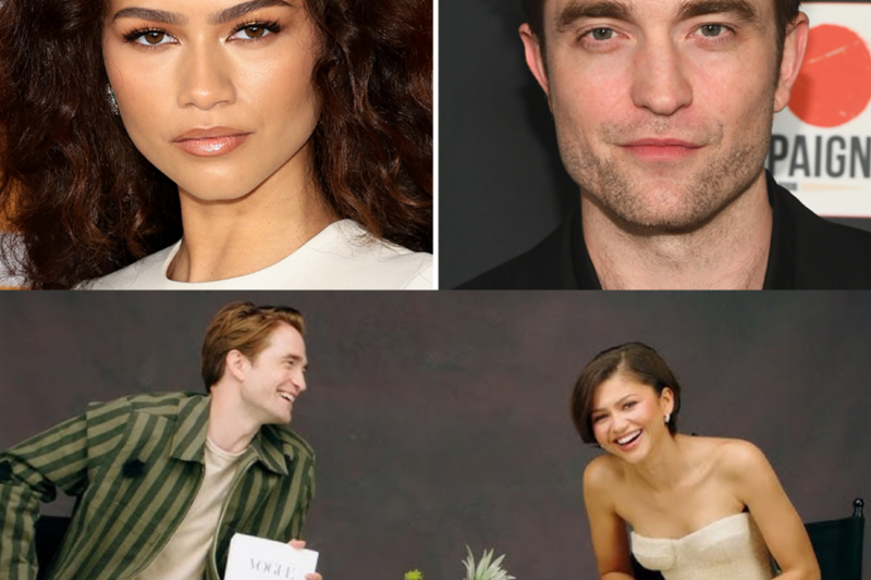 Zendaya and Robert Pattinson Had the Funniest Reaction to Awkward Love Life Questions During a French Interview 