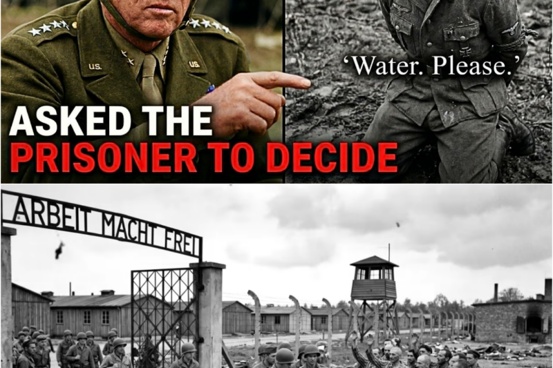 “The SS Officer Begged for Water — Patton Asked the Jewish Prisoner to Decide”