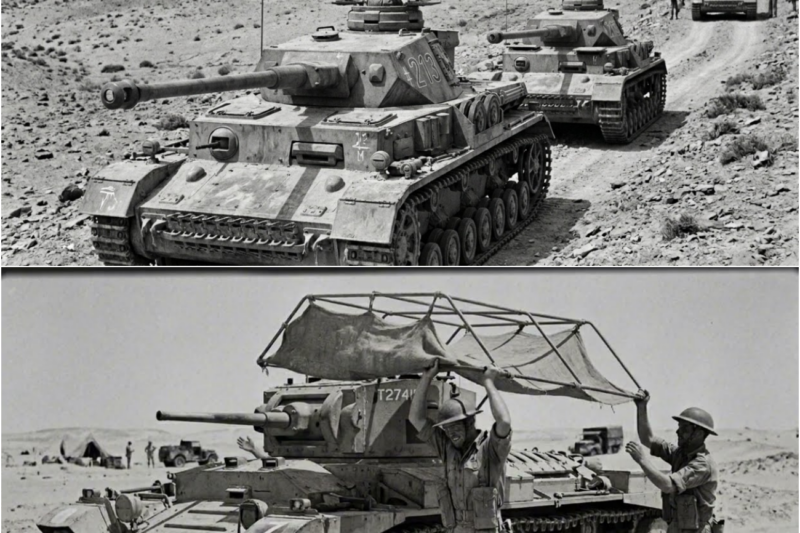 The British Trick That Made German Tanks Fire at Empty Hills for Hours