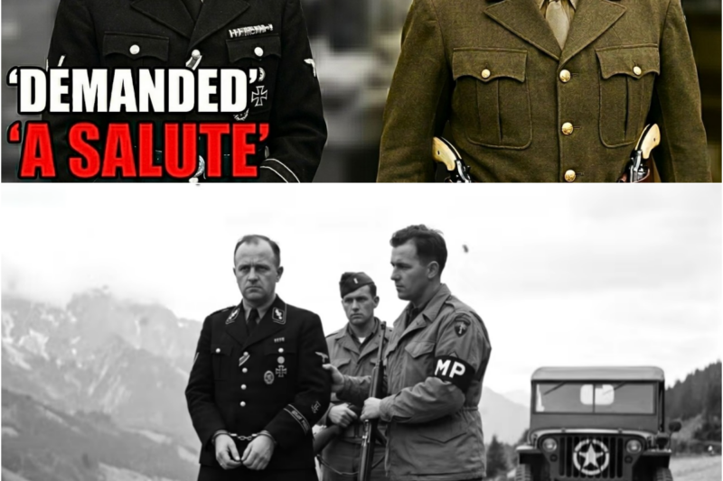 “What Patton Did When a Captured SS Officer Demanded to Be Saluted”