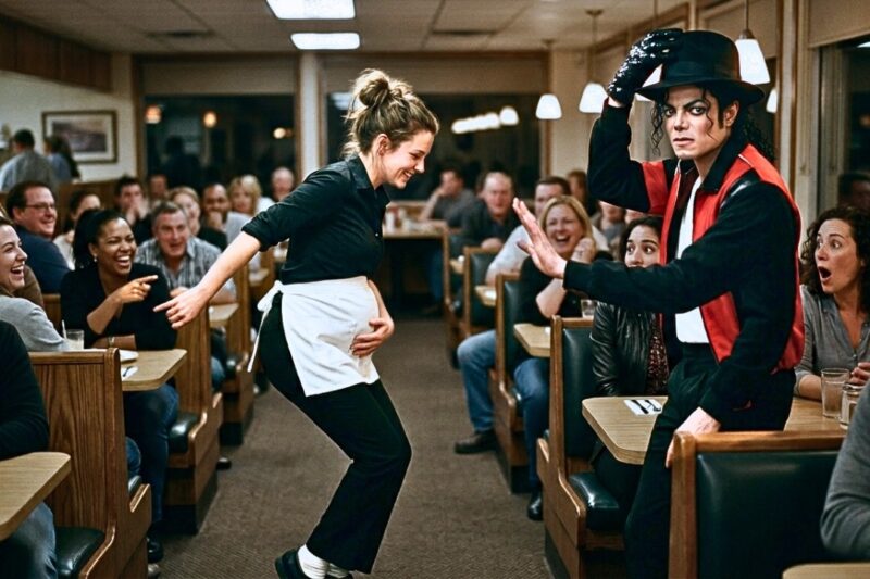 Waitress Dancing ‘Smooth Criminal’ — The Crowd Laughed… Until Michael Jackson Stood Up