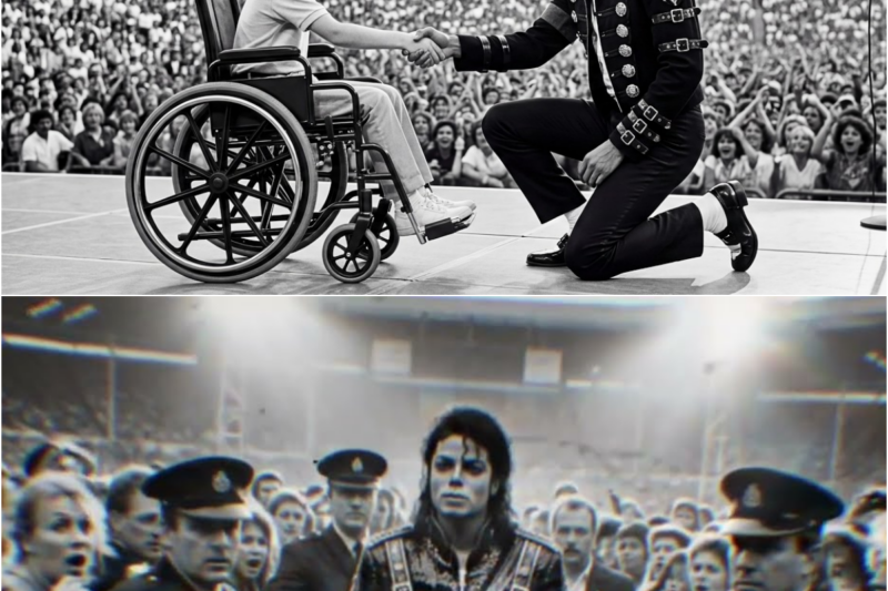 Guard Blocked Wheelchair Boy at Wembley — Michael Jackson Stopped Mid-Song, Left 72,000 SPEECHLESS