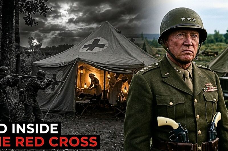 “What Patton Did After Snipers Hid in a Red Cross Tent and Shot His Doctors”