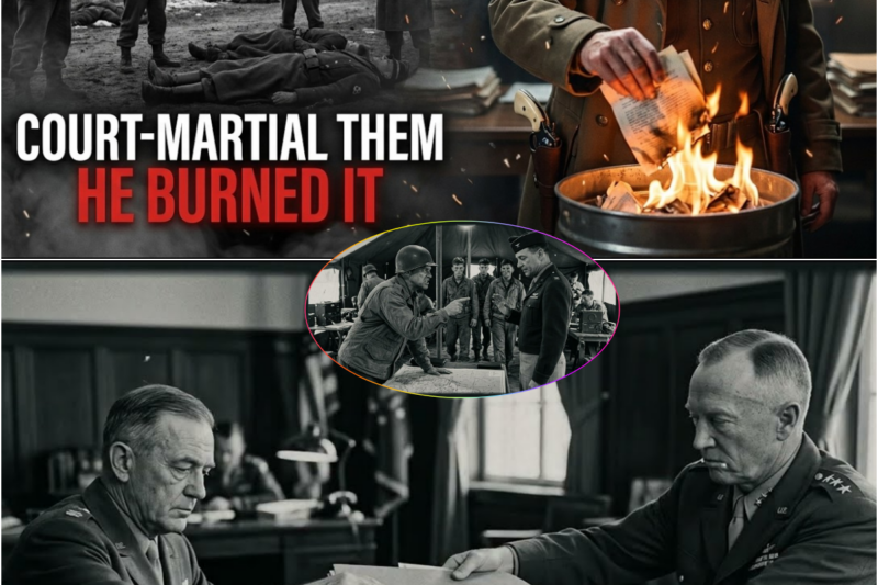 What Patton Said When Asked to Court Martial Soldiers Who Killed SS Guards