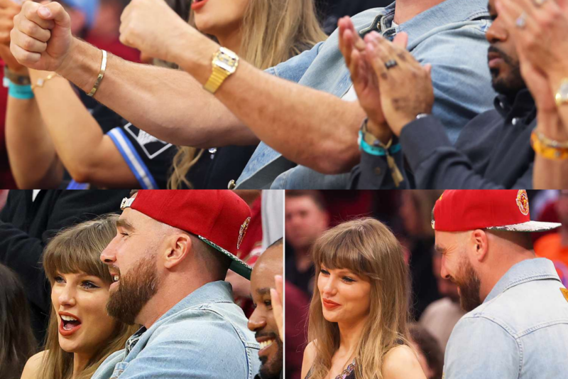 Taylor Swift and Travis Kelce Have Courtside Date Night at Cavaliers Game in Cleveland