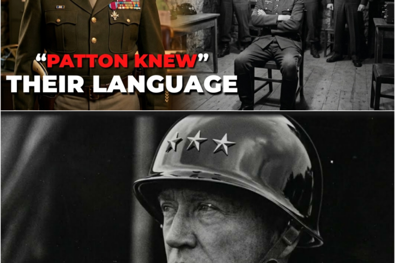 A German POW Refused to Stand When Patton Entered the Room — Patton Addressed Him in Fluent German