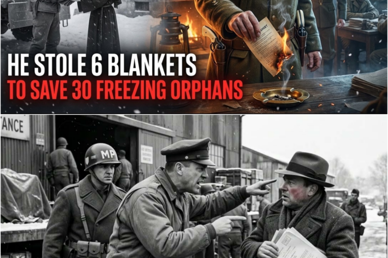 He Stole 6 Army Blankets for Freezing Children — The Army Charged Him With Theft