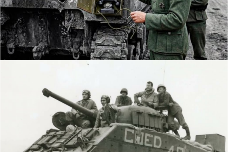 German Officers Couldn’t Figure Out Why Sherman Tanks Had A Phone