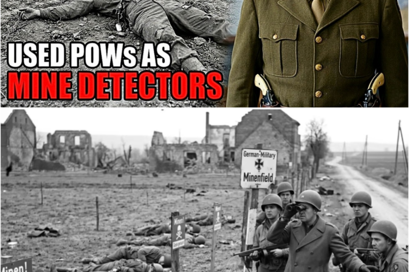“What Patton Said When Germans Used POWs as Mine Detectors”