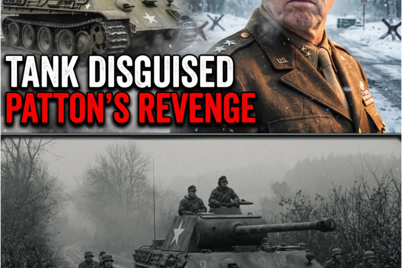 German Panther Disguised as an American Sherman — Patton Spotted the Wheels Instantly