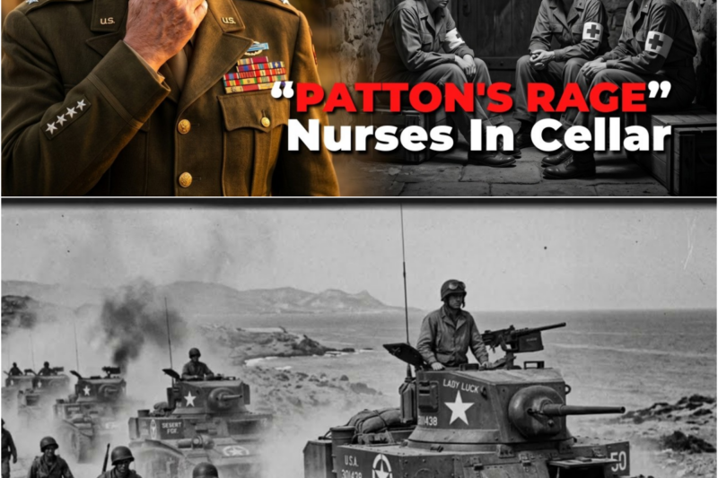 What Patton Did When He Found American Nurses Locked in a Cellar for Four Days