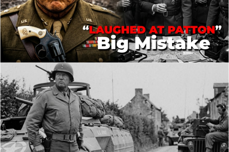 A German General Laughed When He Heard Patton Was Coming — He Stopped Laughing in 6 Hours