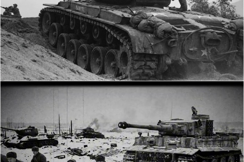 Germans Mocked at The American Pershing — Then Its 90mm Gun Annihilated Their Tigers