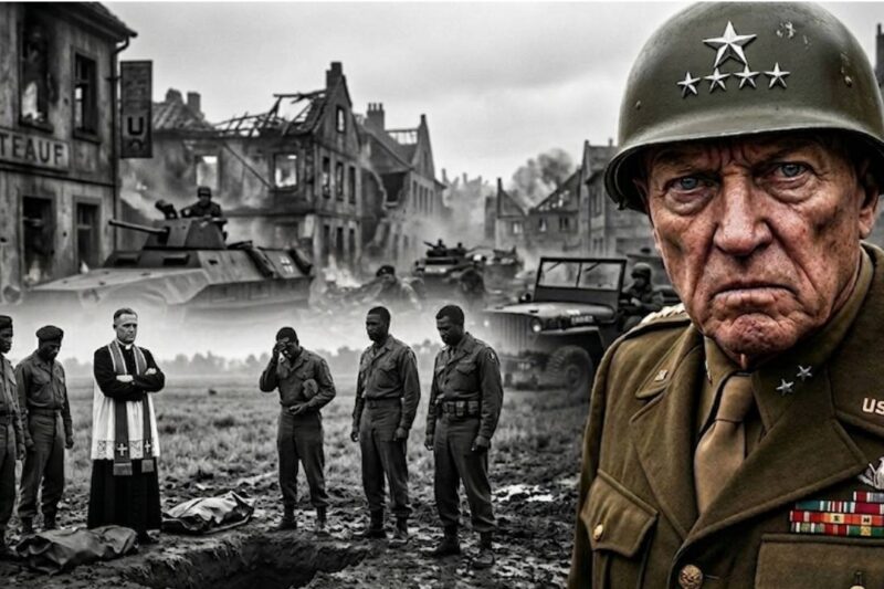 Patton Saw a Chaplain Refuse a Black Soldier’s Burial — Then He Gave Me a Brutal Order.