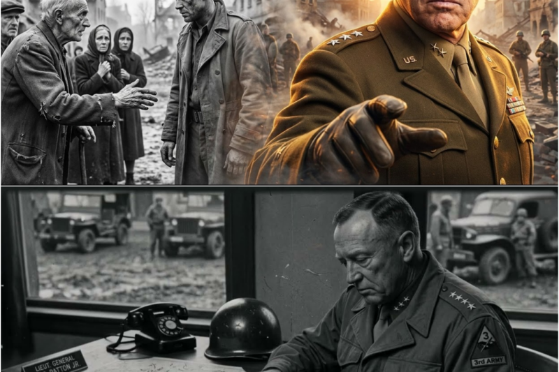 A German Civilian Offered His Hand… Everyone Went Silent