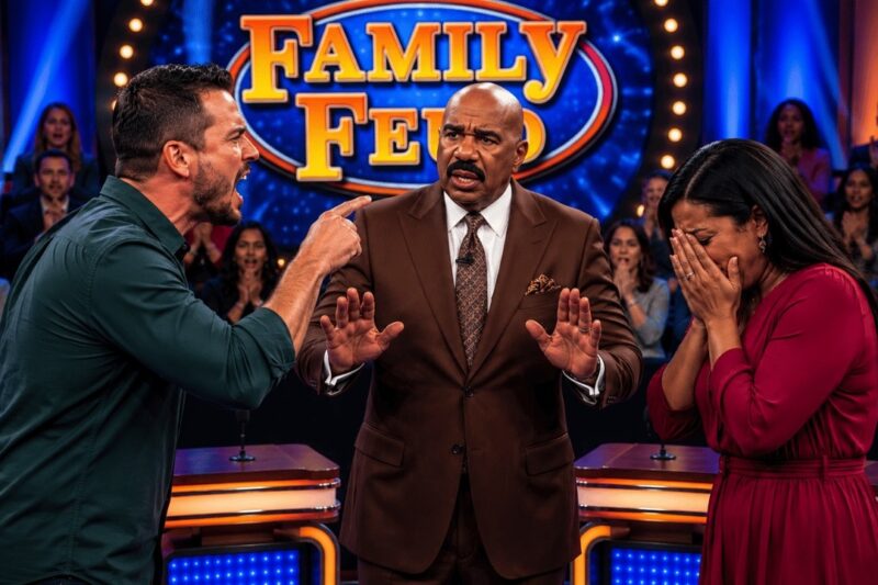 Husband INSULTS Wife’s LOOKS LIVE — Steve Harvey ENDS the Show Early