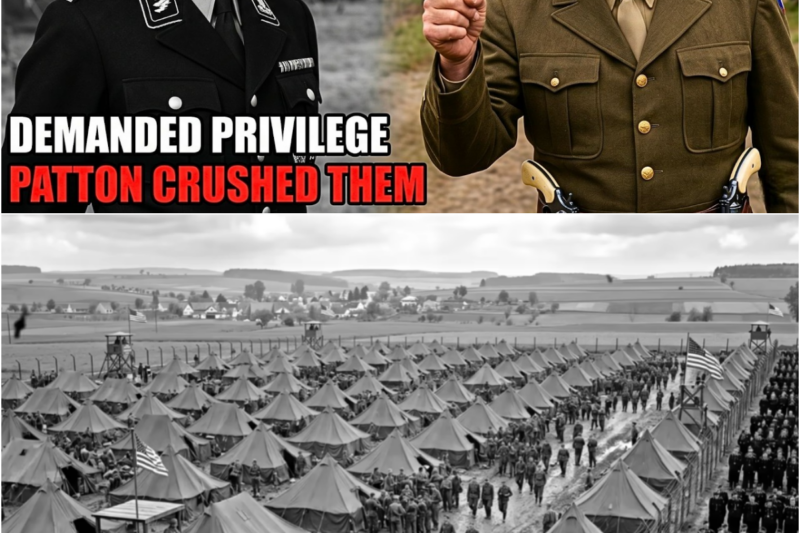 “SS Officers Demanded Separate Quarters from Enlisted — Patton Put Them in the Same Tent”
