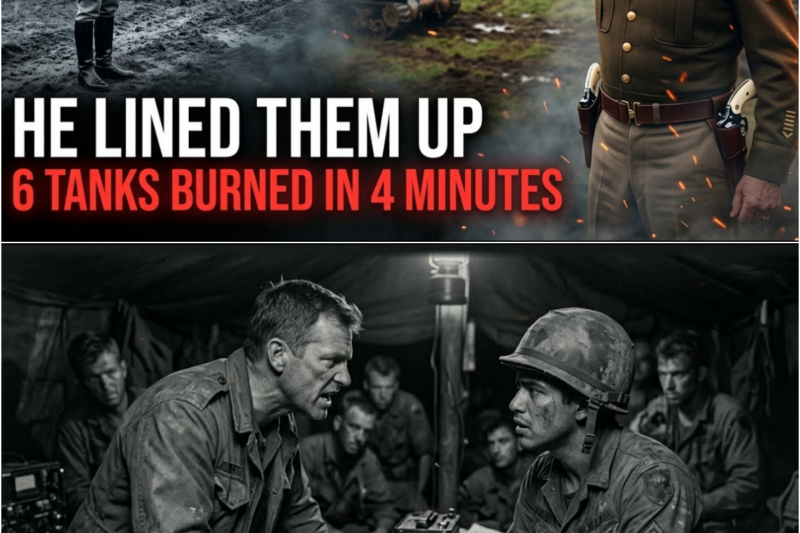 What Patton Did When a Commander Lined Up 12 Tanks in Parade Formation