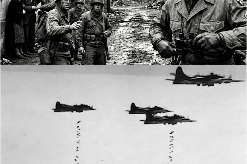 What Did Patton Do When He Saw an American Pilot Hanged at the Gate of a German Village?
