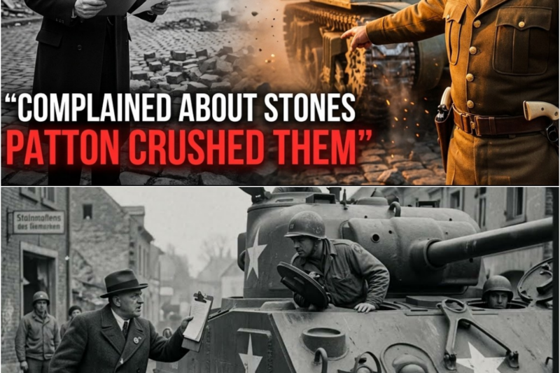 What Patton Did When a German Mayor Complained About Tank Damage