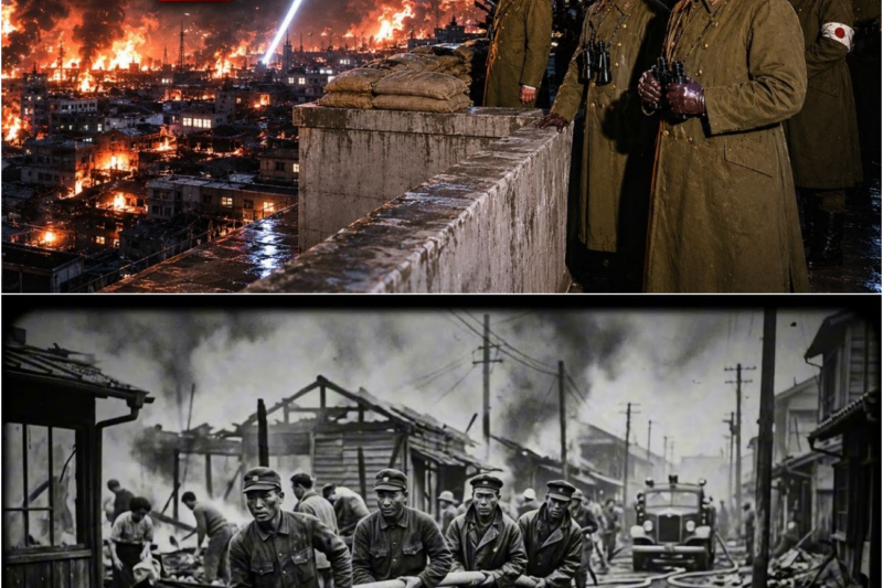 In 1945, Japanese High Command Spoke as B-29s Engulfed Tokyo in Flames Overnight