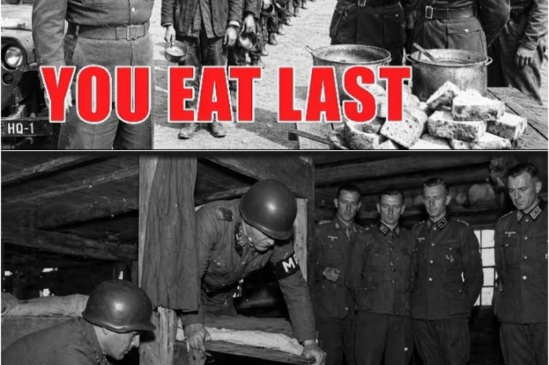Patton’s Brutal Response to SS Officers Complaining About Rations: “You Eat Last!”