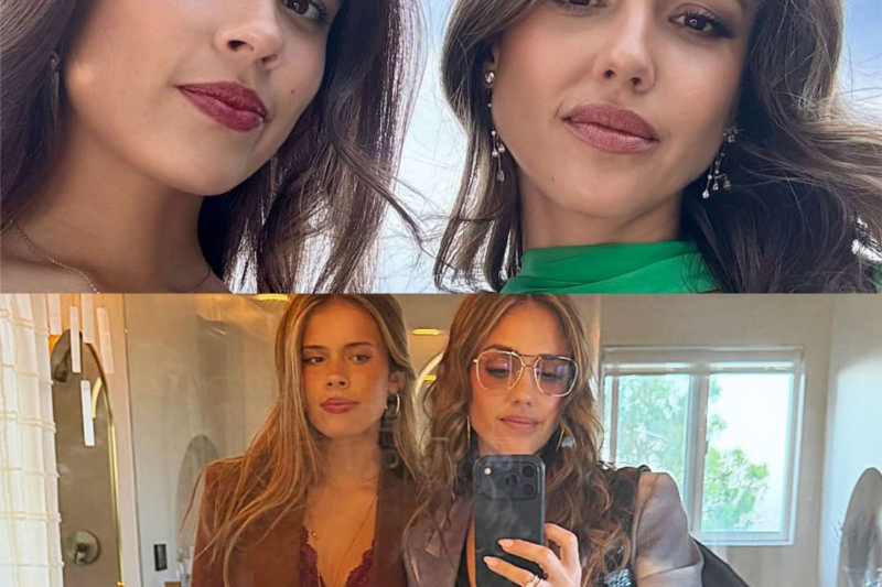 Jessica Alba and Daughter Honor, 17, Are Monochromatic Twins in New Selfies: ‘Night with My Bestie’