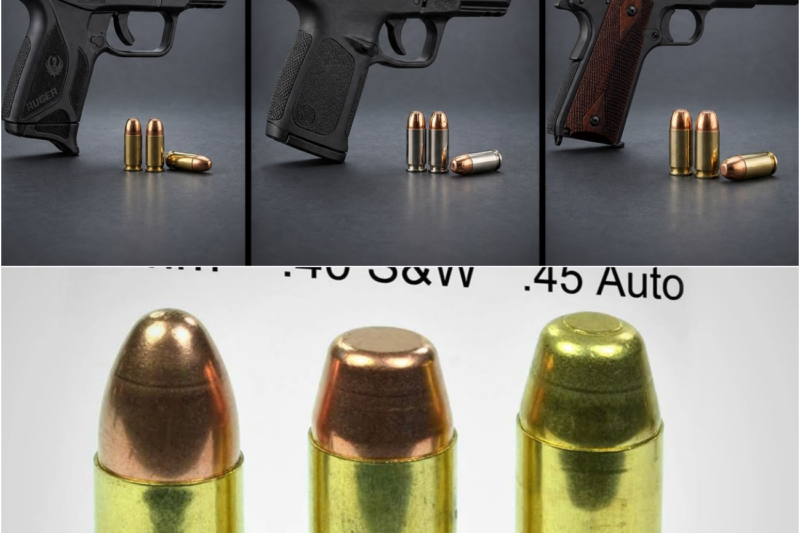 9mm vs 40 S&W vs 45 ACP: The Truth Nobody Will Say Out Loud