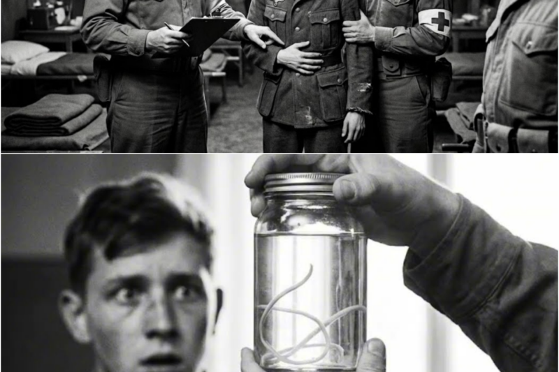 “Parasites?” – 17-Year-Old German POW Boy Shocked When U.S Medic Told He Had Intestinal Worms