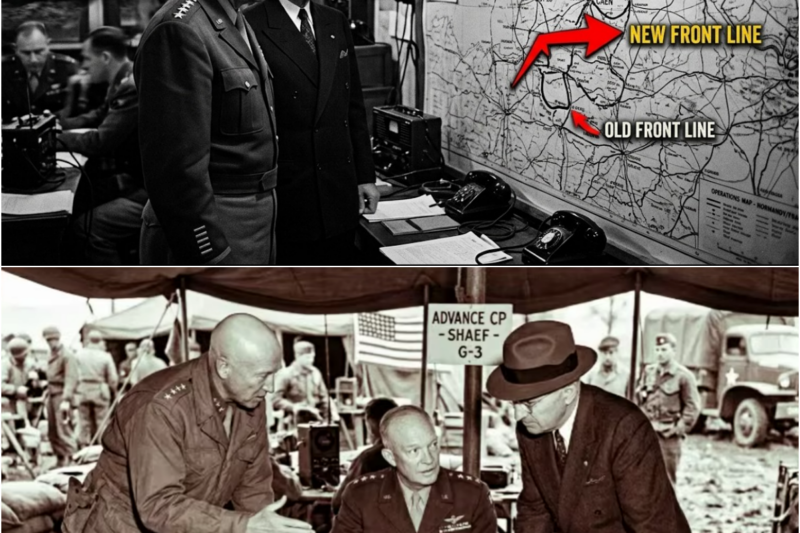 What Truman Said When Eisenhower Asked How Patton Changed the Entire Front Without Orders