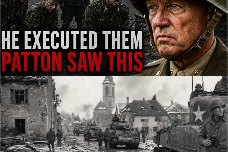 An SS Commander Executed His Own Teen Soldiers… Then Patton Arrived